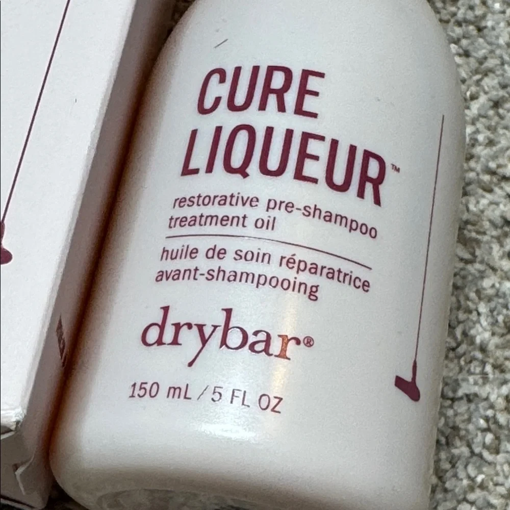 Drybar Cure Liqueur Restorative Pre-Shampoo Treatment Oil 5 oz NWT